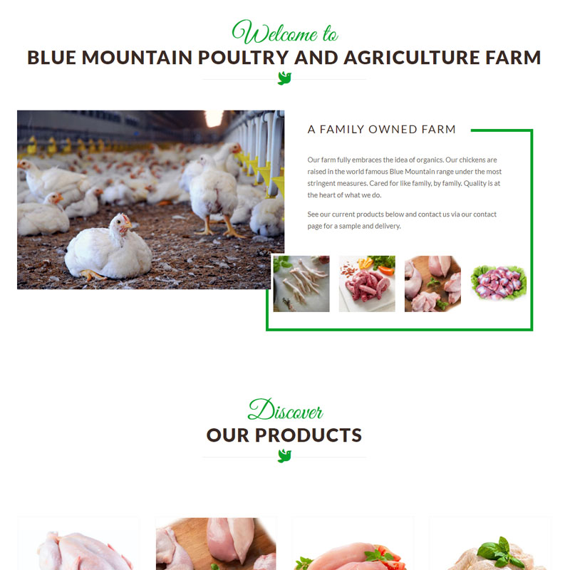 Blue Mountain Poultry and Agricultural Farm
